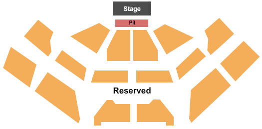 Friends Church - Yorba Linda End Stage Seating Chart